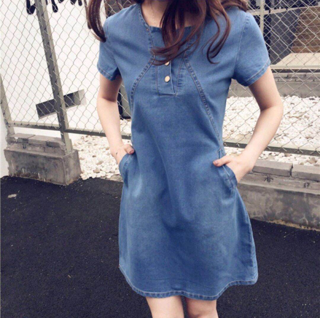 Đầm Jean Big size
