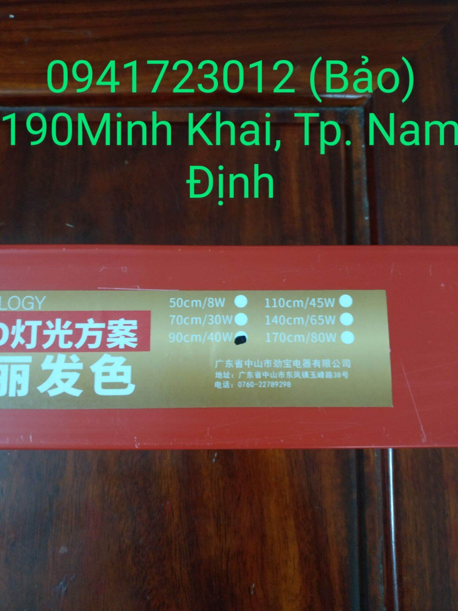 Đèn led huyết long 5 hàng bóng Belos 70cm 90cm và 110cm