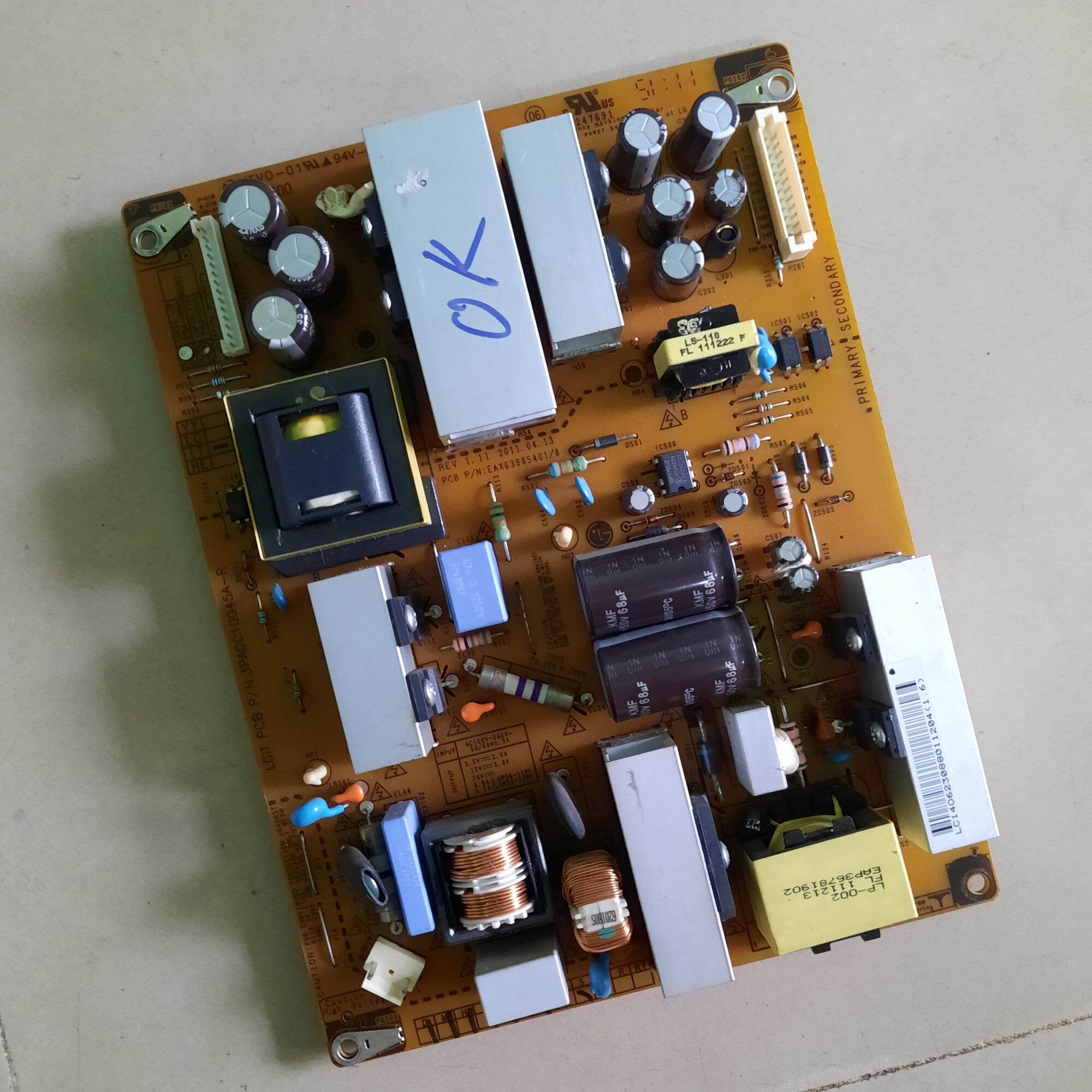 bo mạch nguồn tivi LG 32LK310