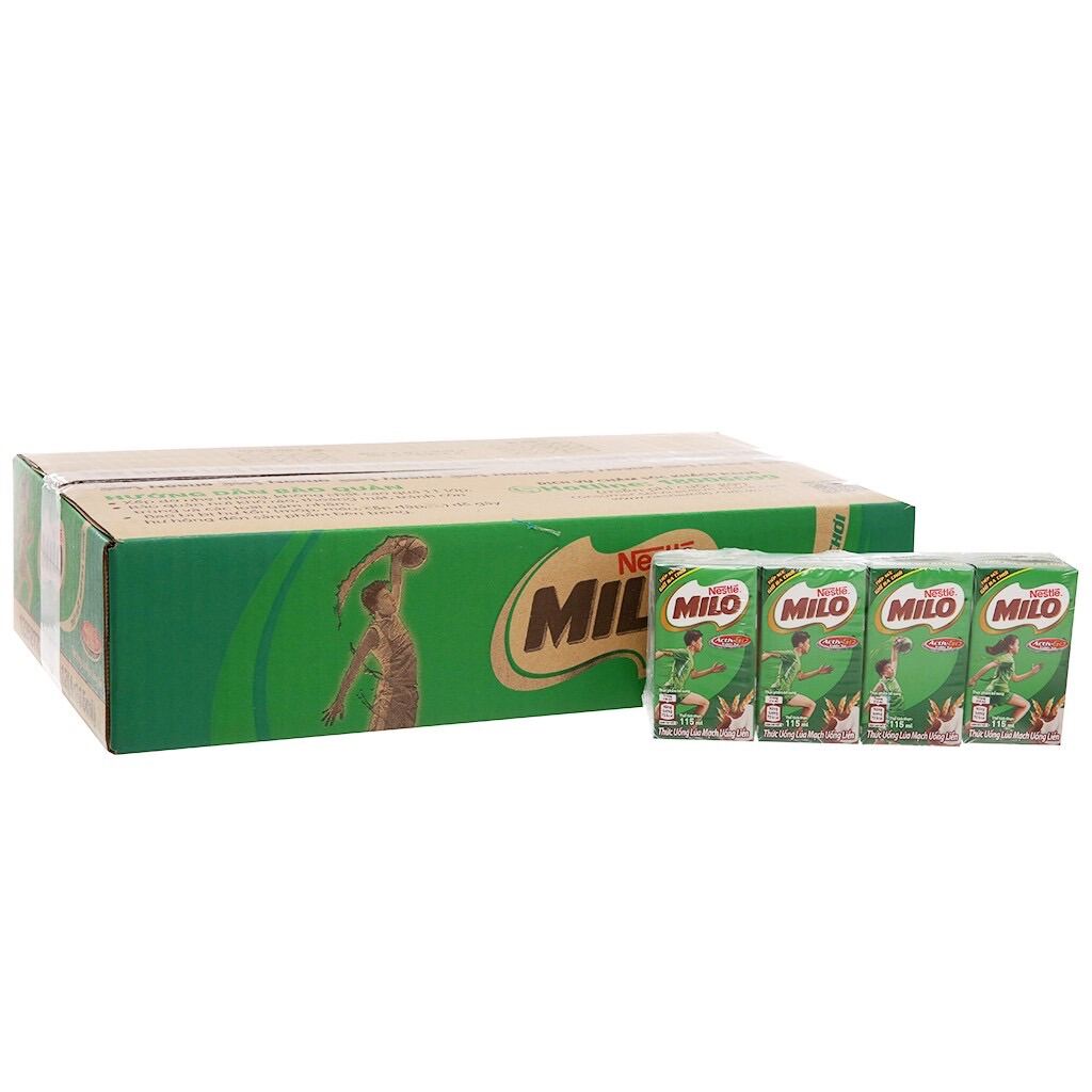 Thùng sữa Milo 115 ml x 48 hộp
