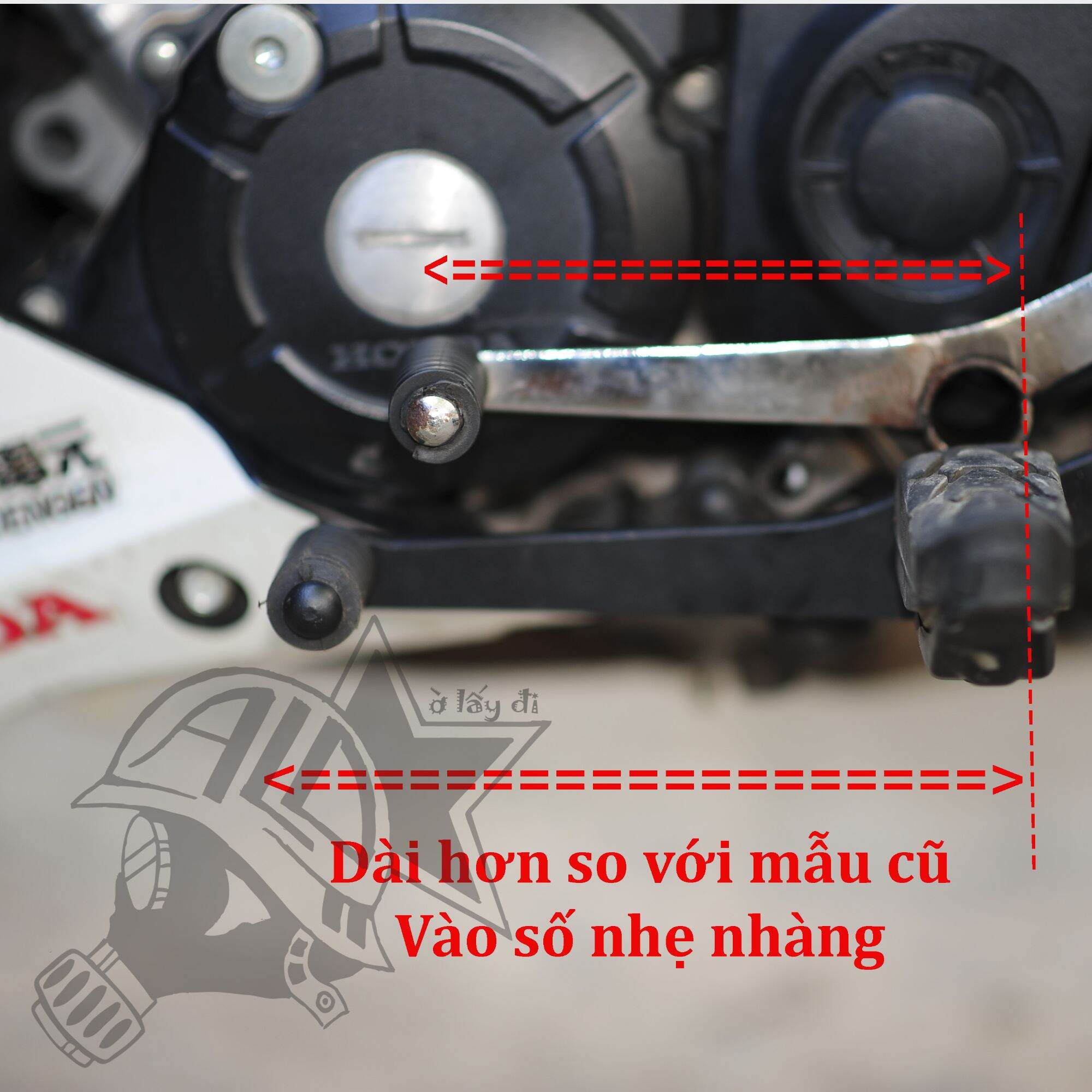 Móc Số 2 Chiều Dành Cho Winner 150cc