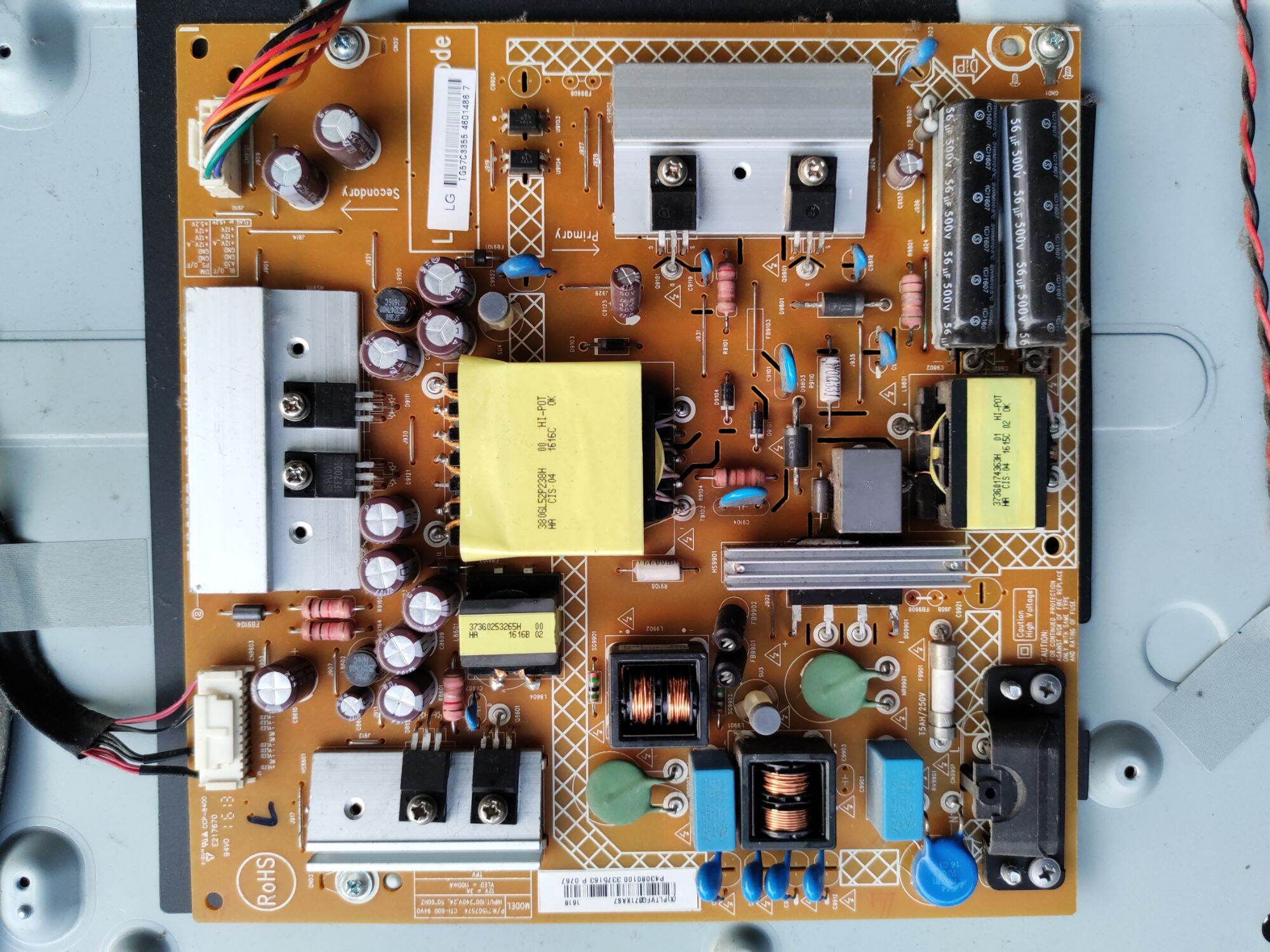 Bo tivi LG 43LH500T
