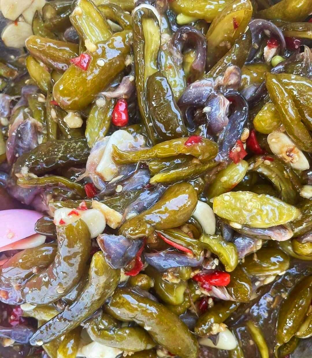 Dưa Mắm Nụ Trộn Mắm Sặc Thơm Ngon Tốn Cơm 500g