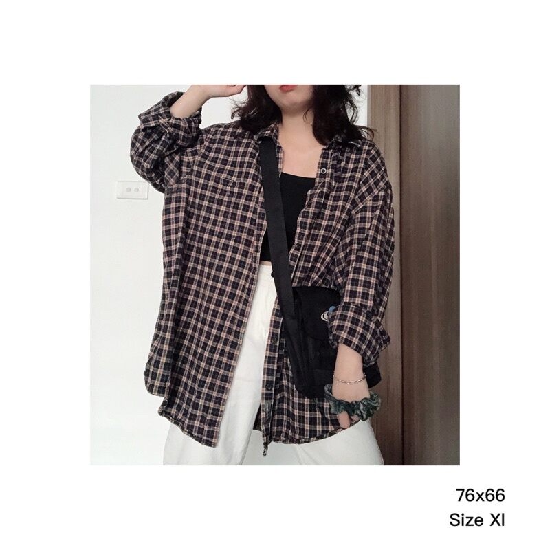 SƠMI FLANNEL 2HAND TRẺ TRUNG NĂNG ĐỘNG ( HÌNH ẢNH FORM DÁNG TƯỢNG TRƯNG)