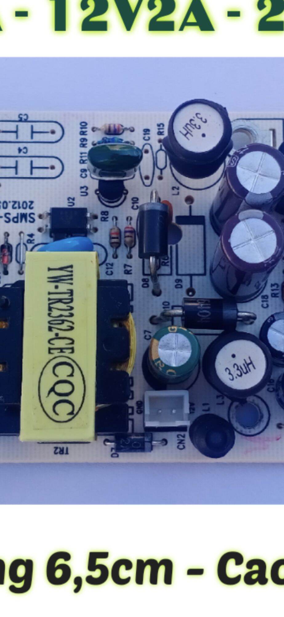 Nguồn 3 đầu ra 5V 12V 22V 24V