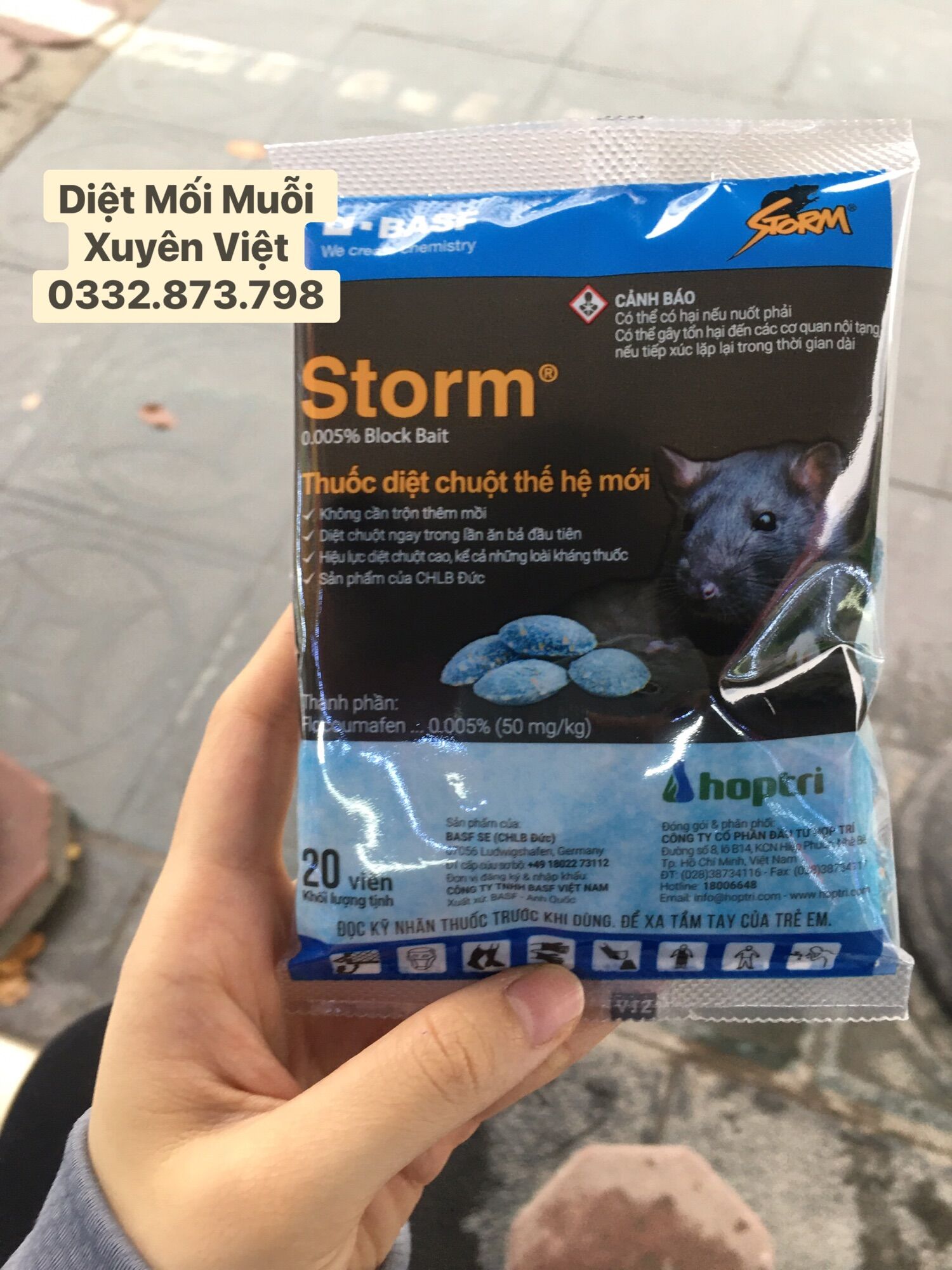 Thuốc diệt chuột sinh học STORM