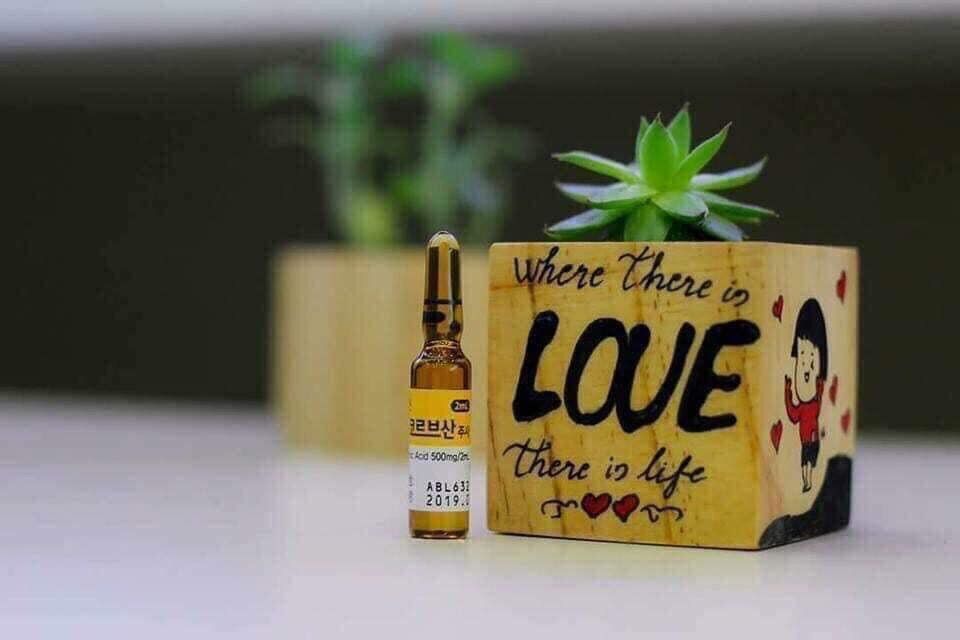 Vỉ 10 ống vitamin C Hàn Quốc