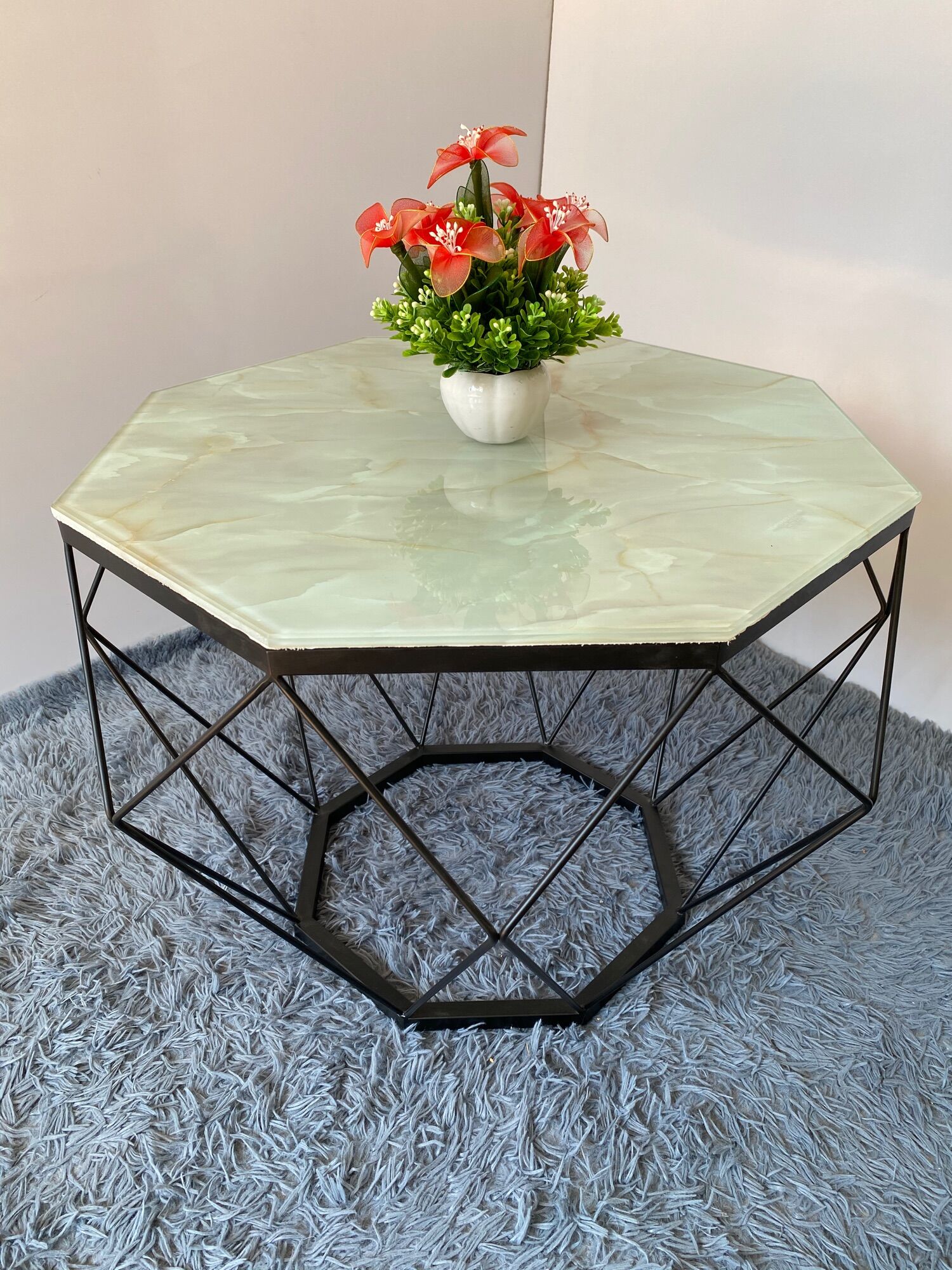[ FREESHIP 80K ]. Bàn sofa kim cương, bàn trà phòng khách