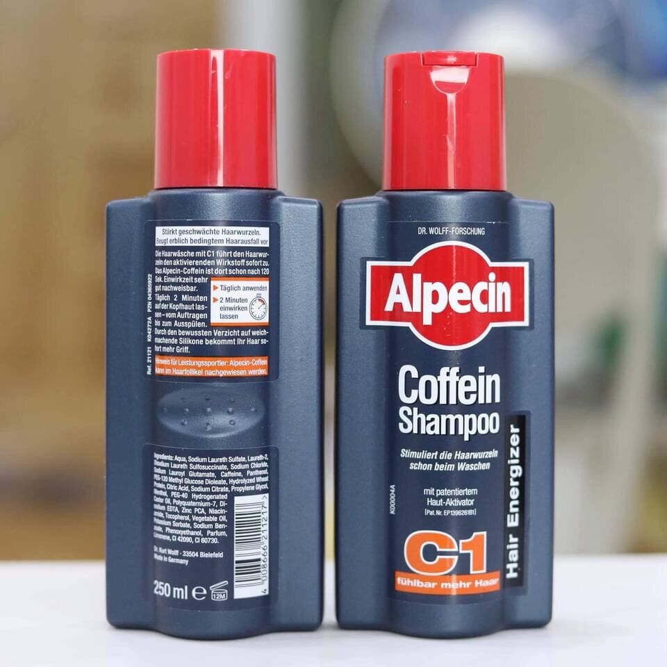 Dầu gội hói đầu Alpecin Coffein Shampoo C1