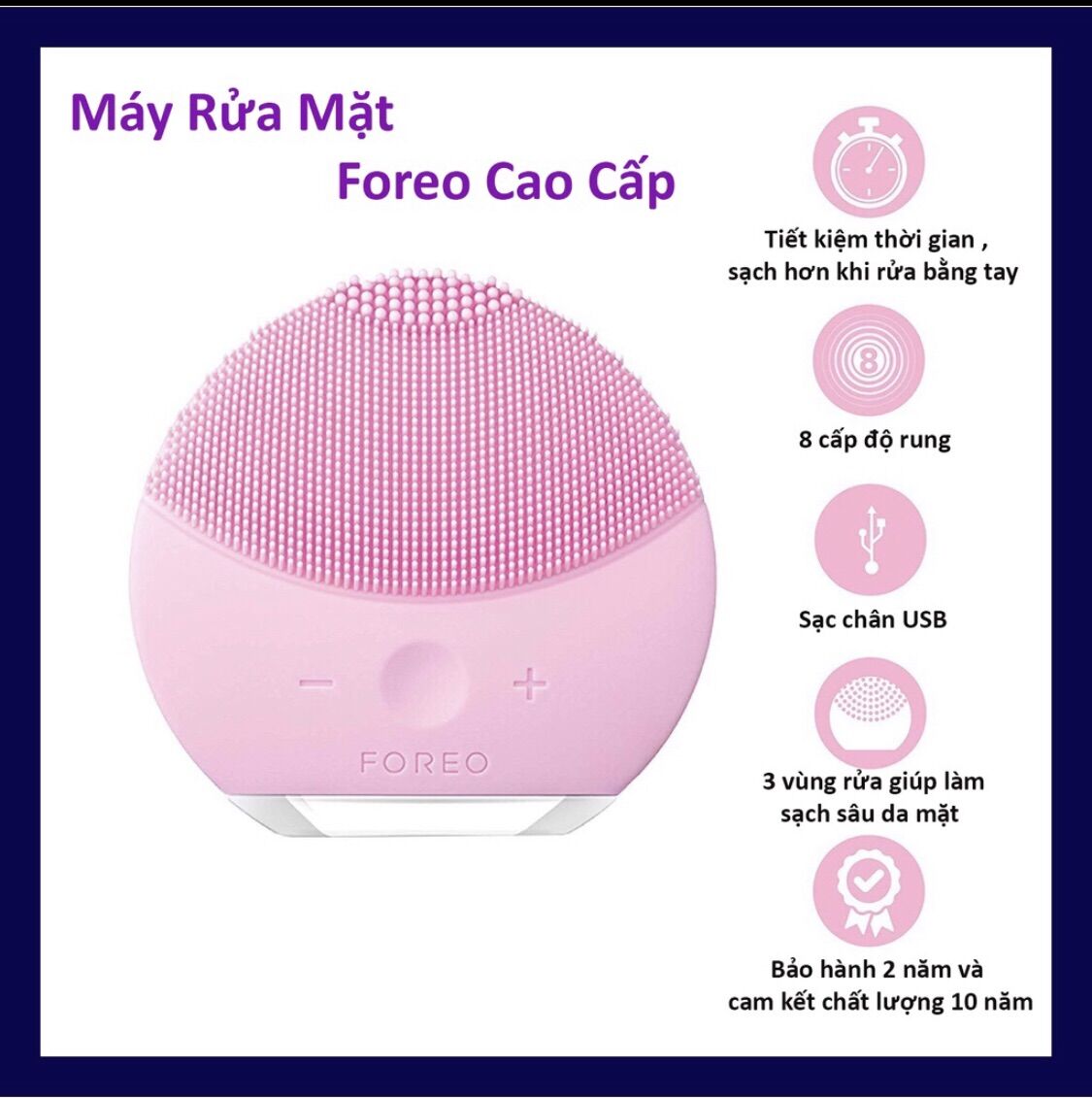 Máy rửa mặt cầm tay cao cấp