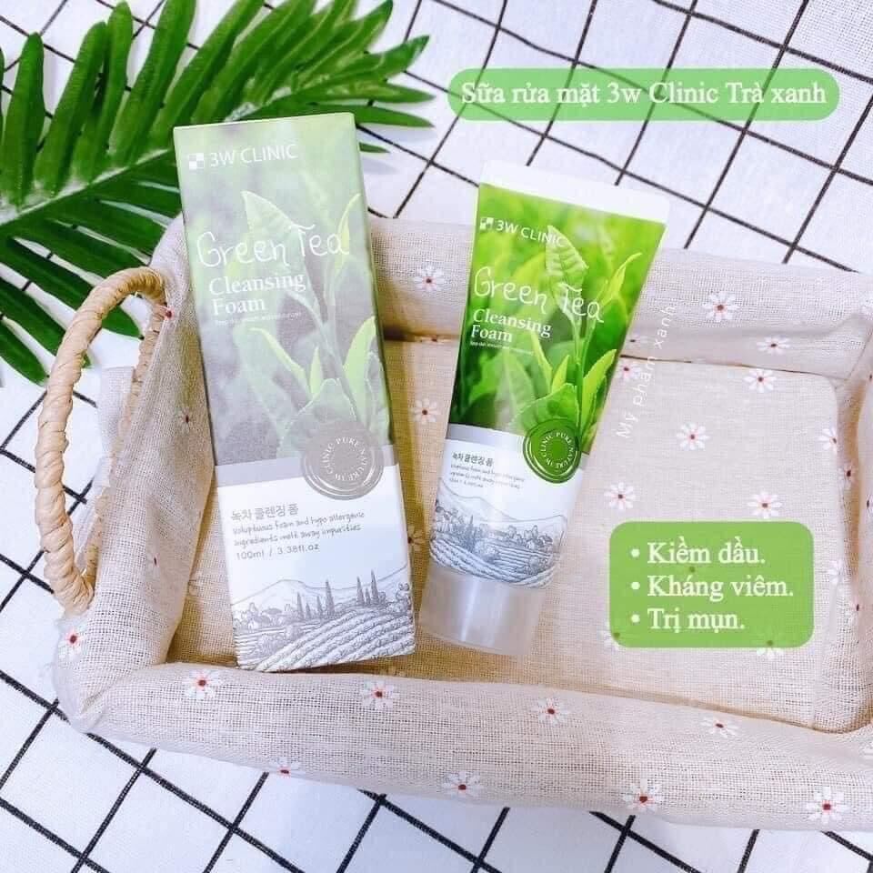 Sữa rửa mặt 3w clinic cleansing foam