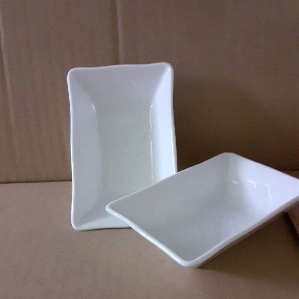 Chén chấm chữ nhật 11.5 cm - gốm sứ Minh Long