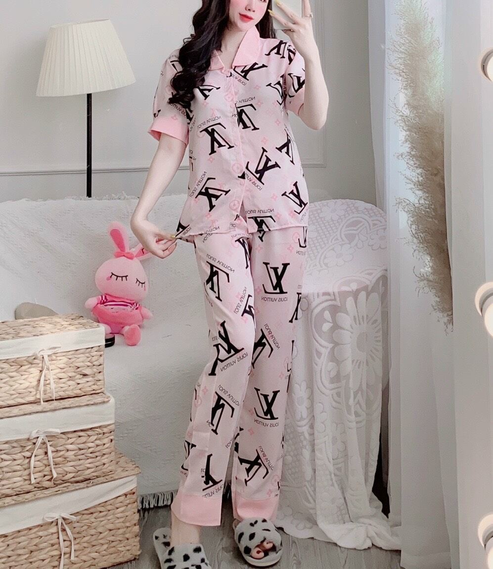 Đồ bộ Pijama lụa mango cao cấp quần dài