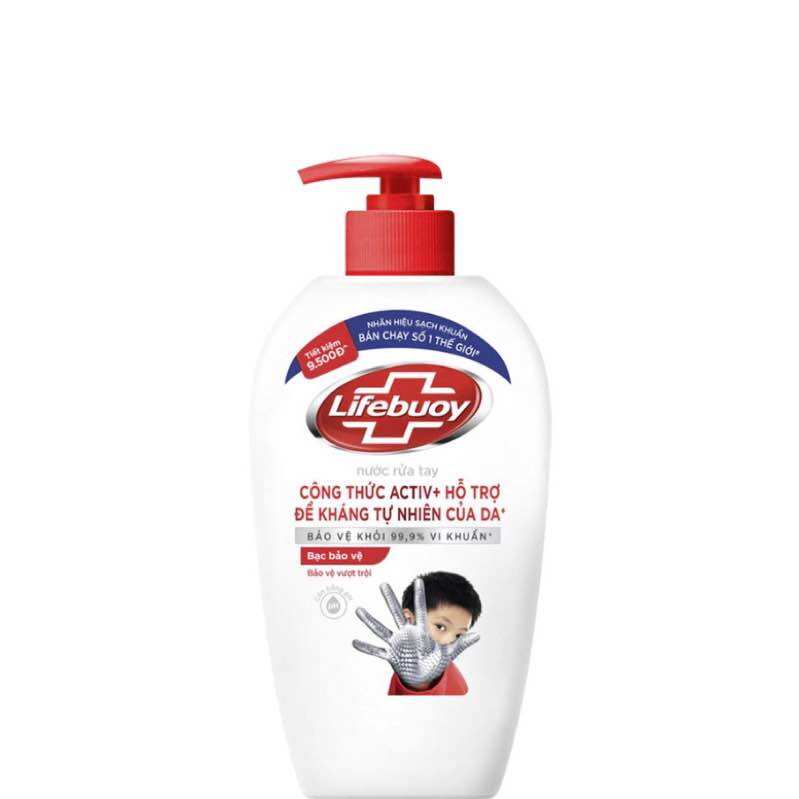 Nước rửa tay Lifebuoy chai 450ml