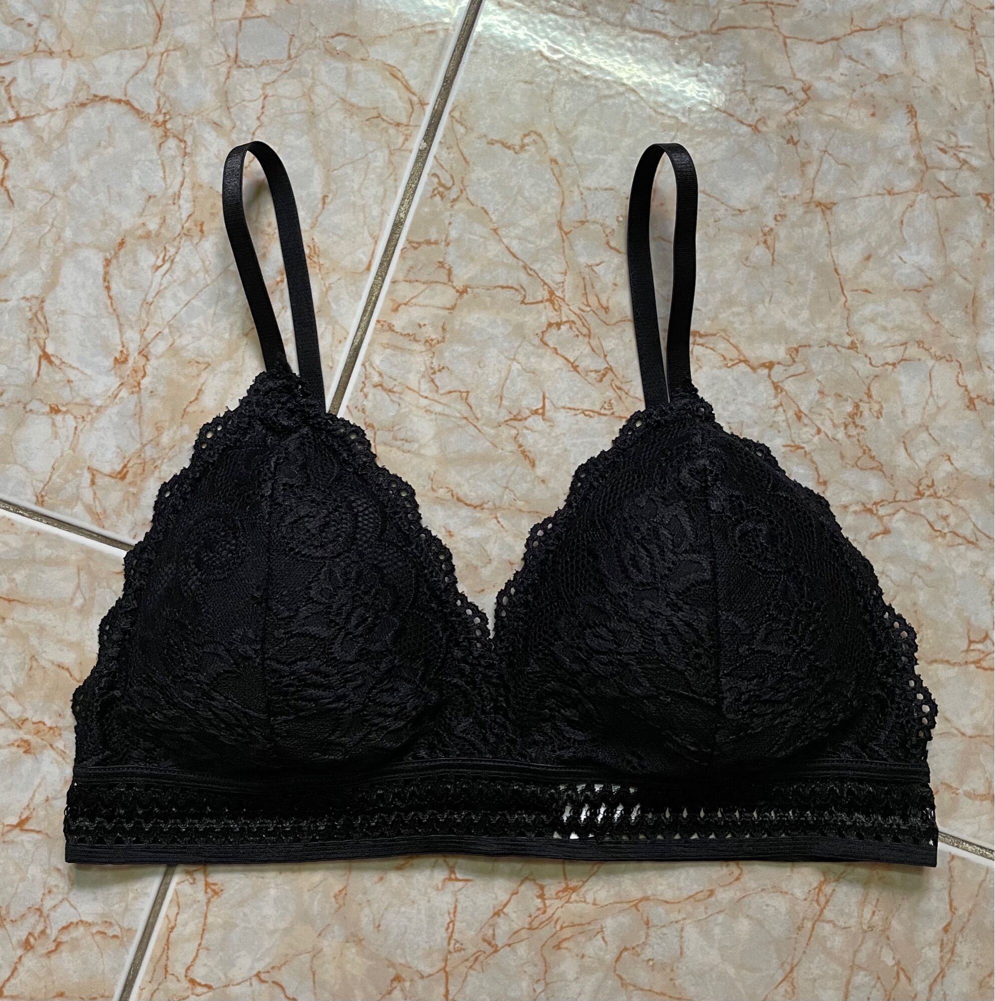 Áo Bra Ren QC Cao Cấp Giãn Tốt FreeSize ( Có Sẵn )