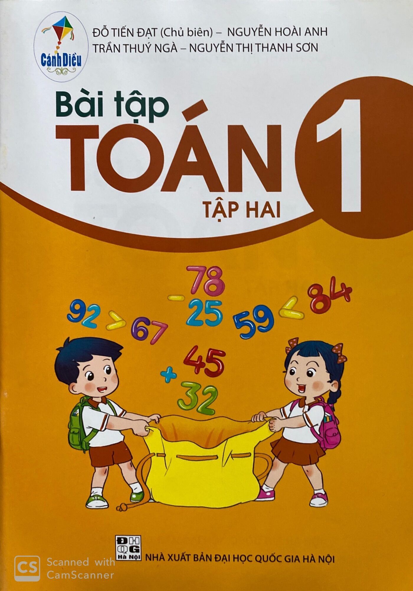 Bài tập toán 1 tập 2 cánh diều