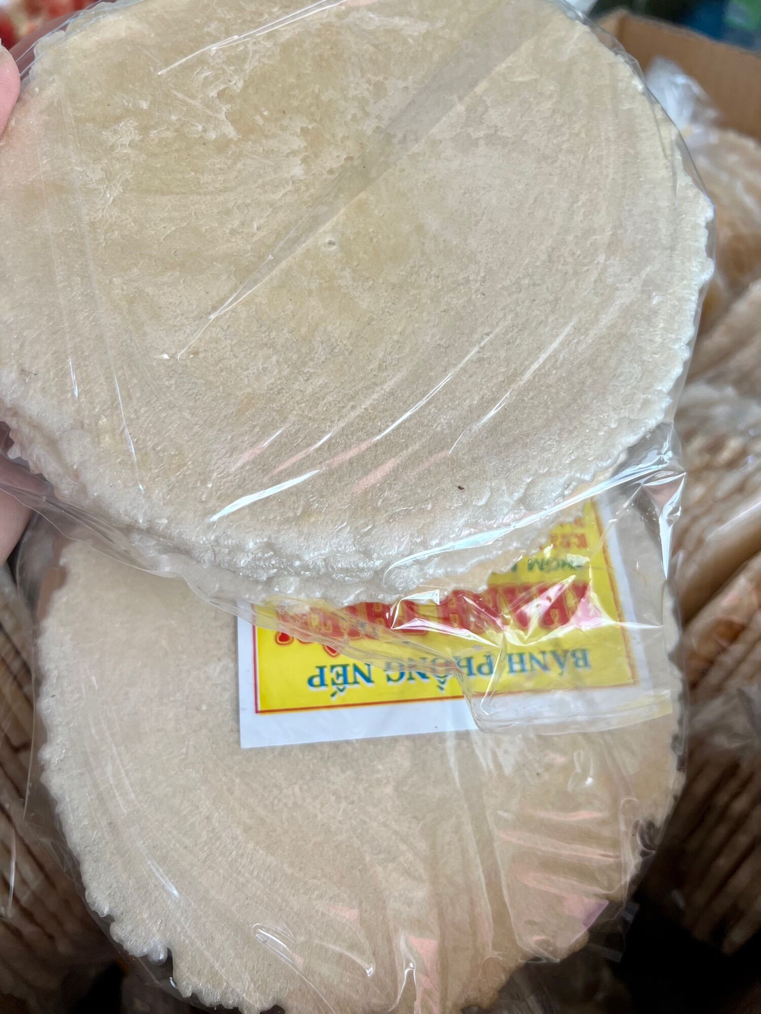 [ 12 bánh / gói ] BÁNH PHỒNG NẾP, GIÒN, XỐP.