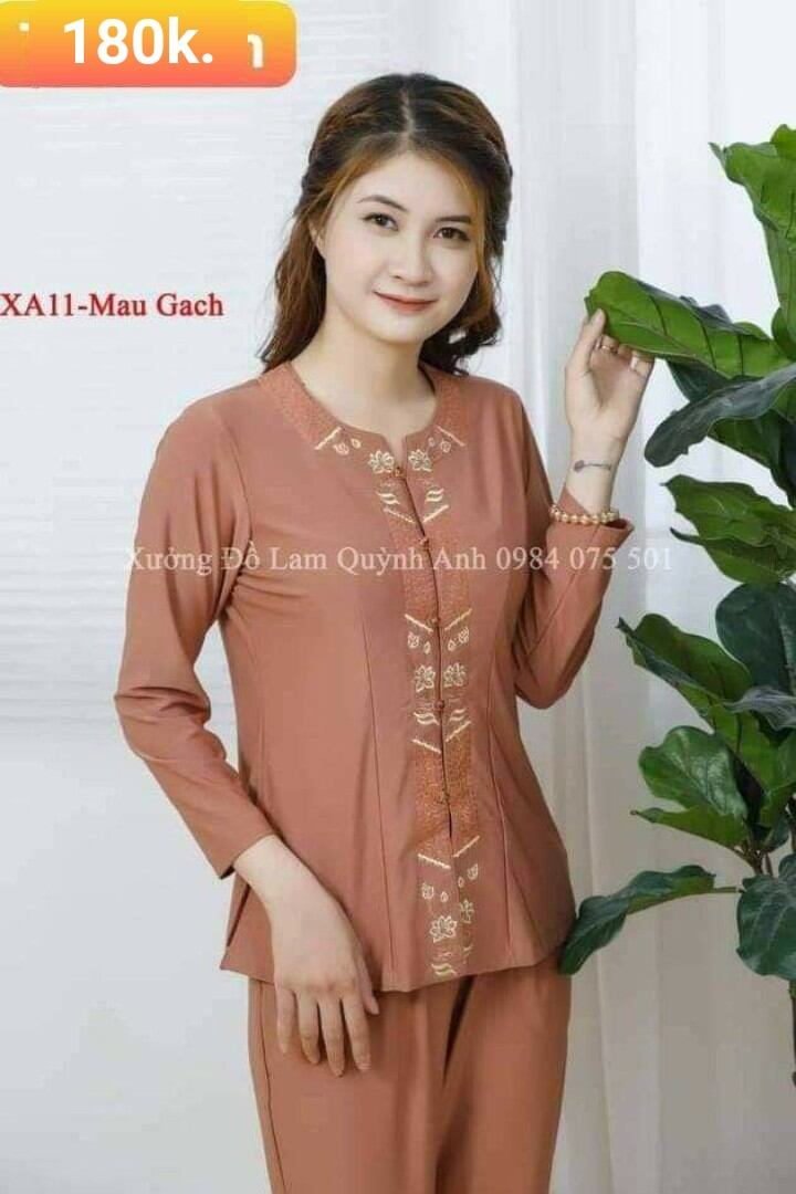 Đồ Lam Đi Chùa - Mẫu Thun lắc khóa