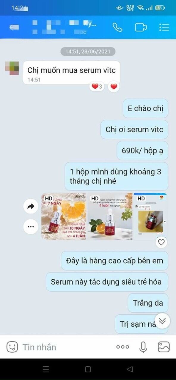 Serum siêu vitamin C