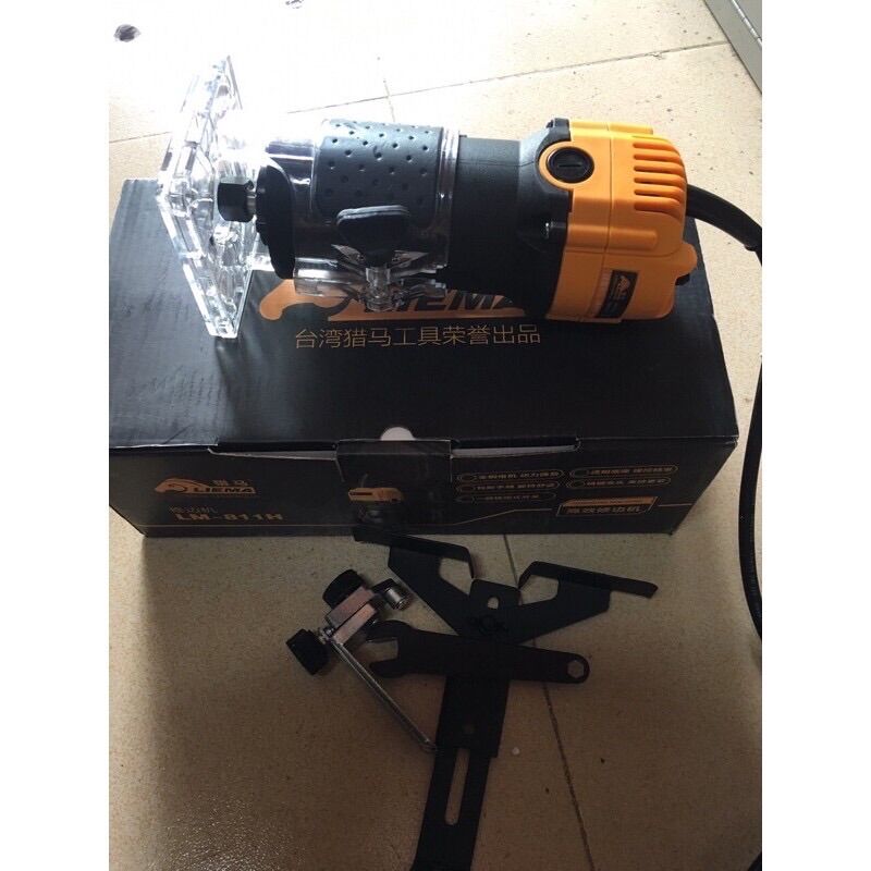 Máy phay gỗ liema 650w lm-811h