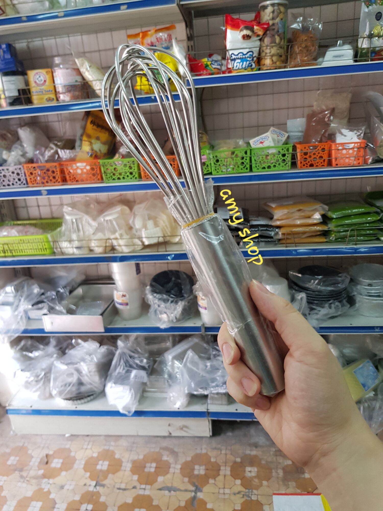 Phới inox đánh trứng, trộn bột