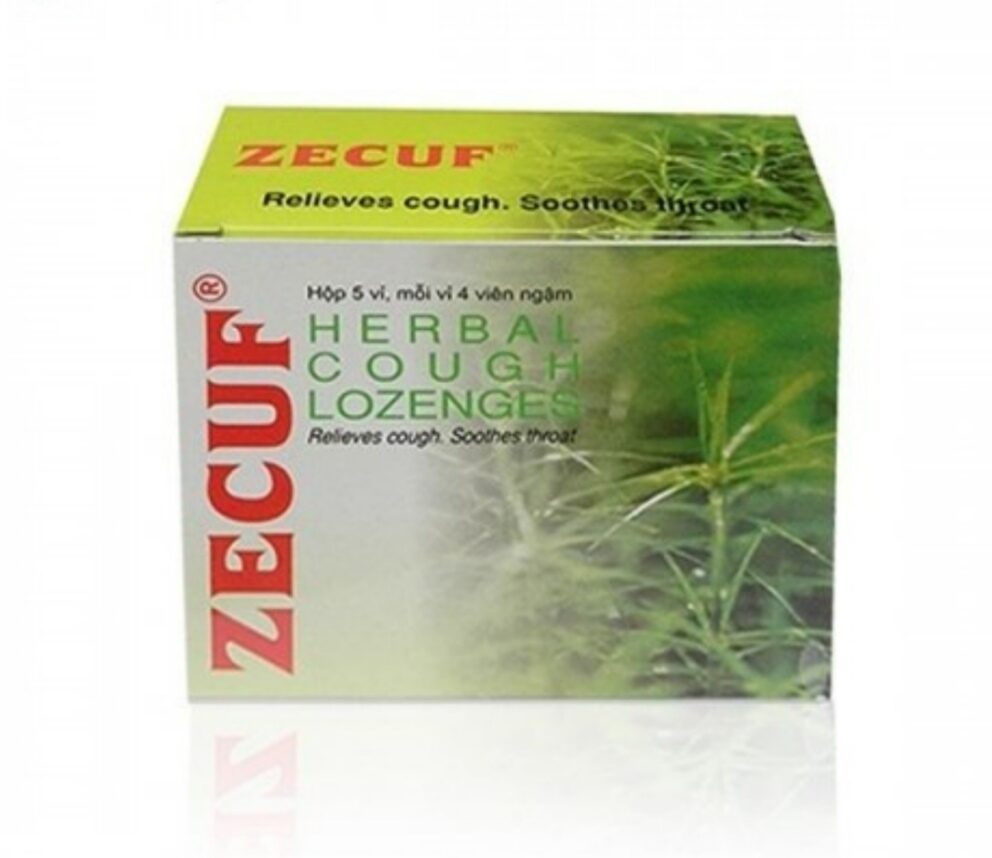 VIÊN NGẬM ZECUF HERBAL DROPS