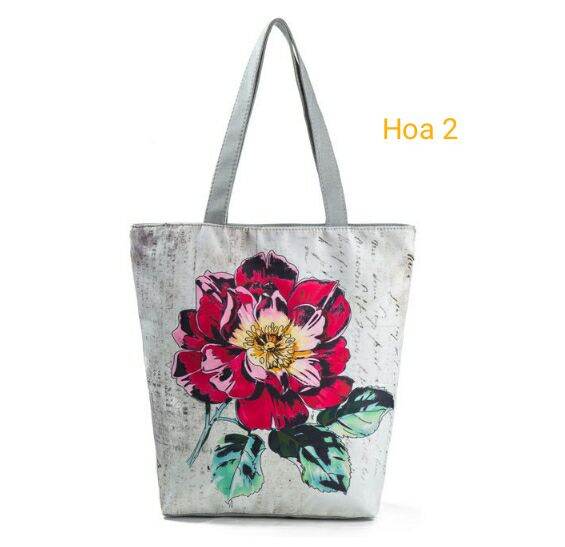 Túi vải thời trang họa tiết đẹp