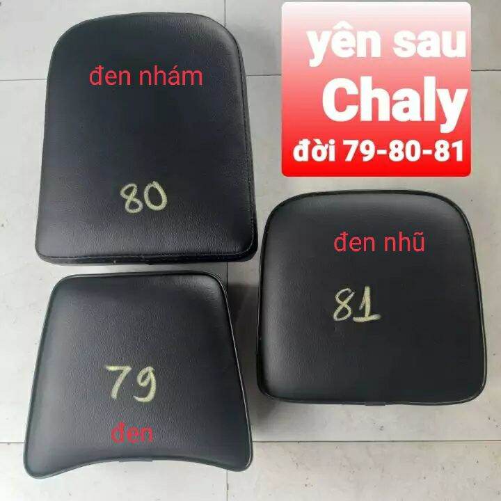 Yên sau xe Chaly cổ - Chaly Việt Thái đúng form zin loại tốt