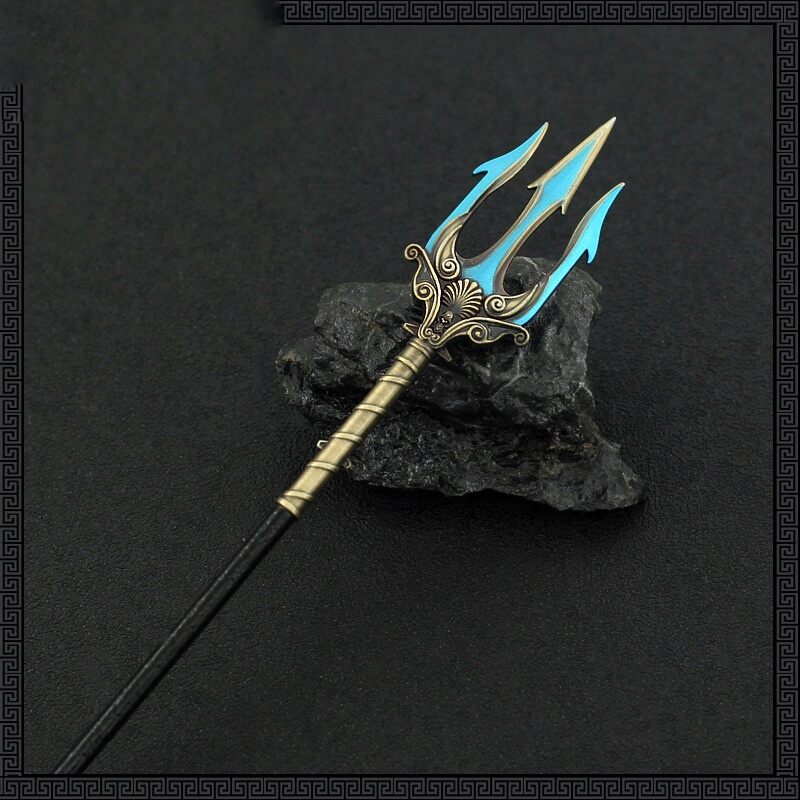 Mô Hình Poseidon Trident Game God Of War 22cm.
