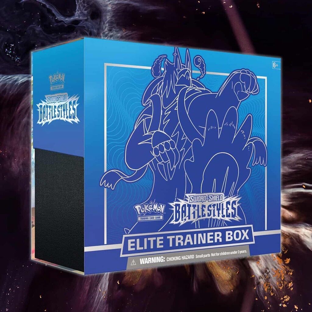 Hộp Thẻ Pokemon TCG Elite Trainer Box Sword & Shield Battle Styles