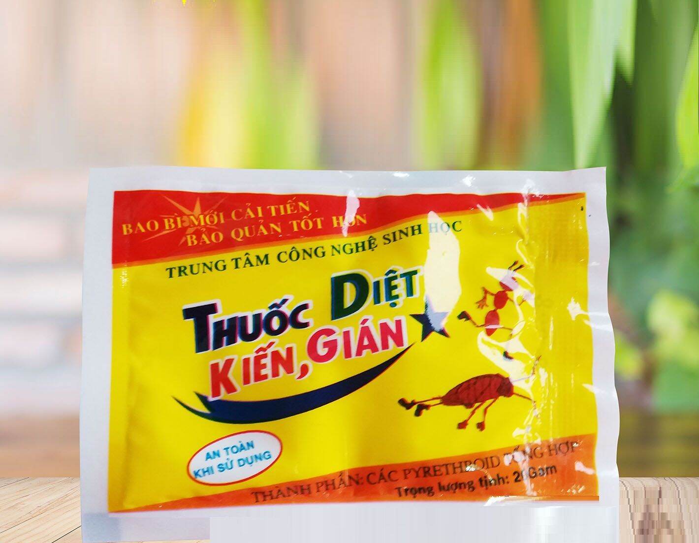 10 gói chế phẩm tiêu diệt kiến, gián ankill - tiêu diệt tức thì, hiệu quả lâu dài