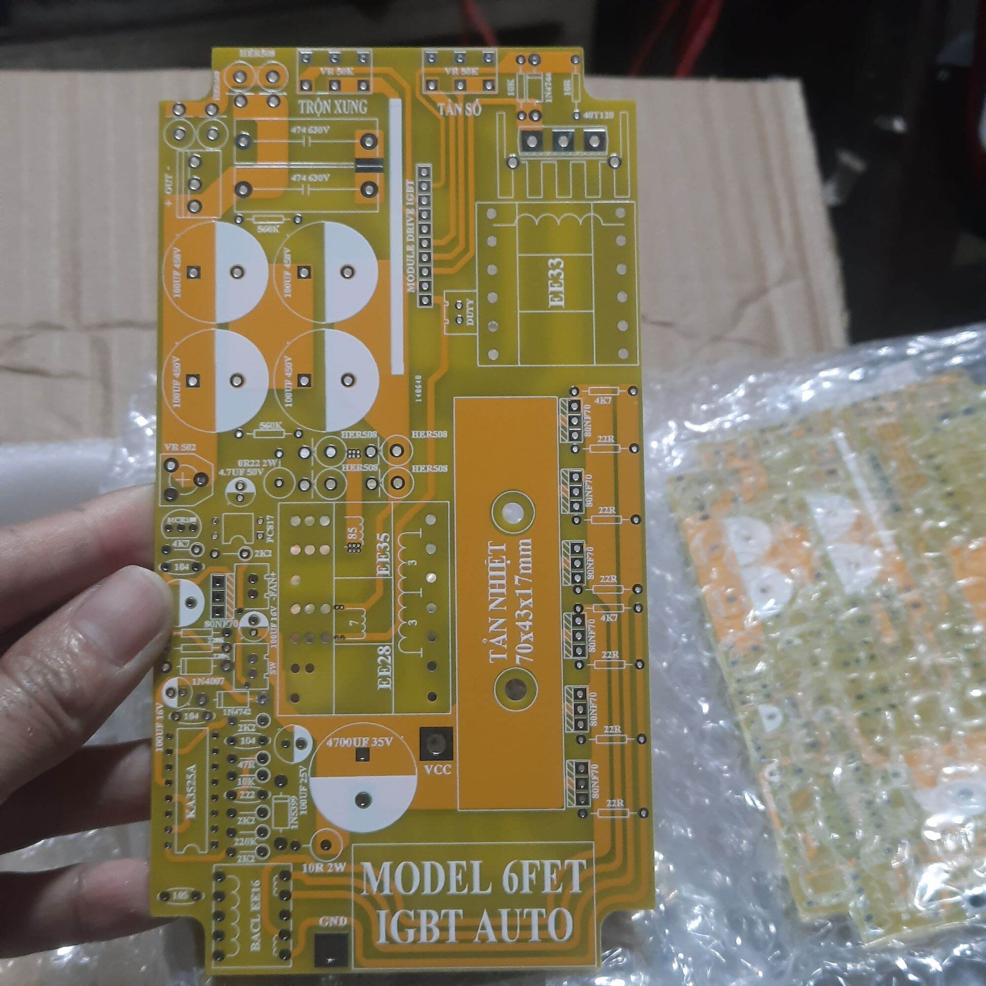 Bo mạch 6fet igbt auto