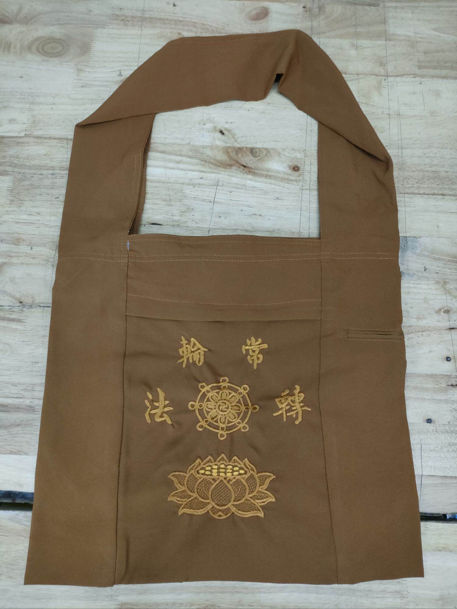 Túi đeo chéo loại lớn 41*54cm .Đãi thầy.giỏ đi chùa