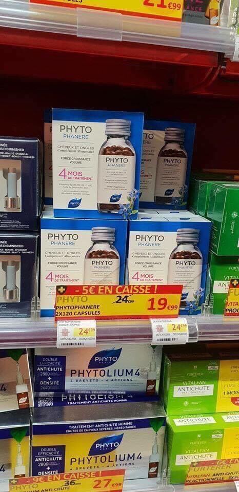 kẹo biotin mọc tóc Phyto Pháp