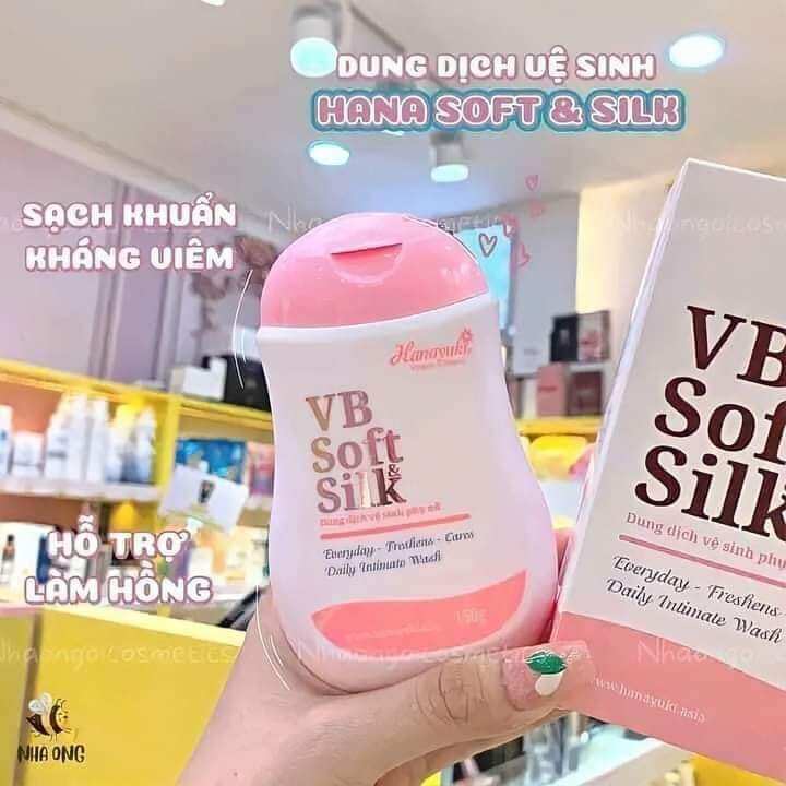 [CHÍNH HÃNG] Dung Dịch Vệ Sinh Hana Soft Silk Chính Hãng Mẫu Mới