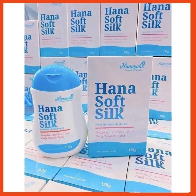 Dung Dịch Vệ Sinh Phụ Nữ Hana Soft Silk Hàng Chính Hãng 100%