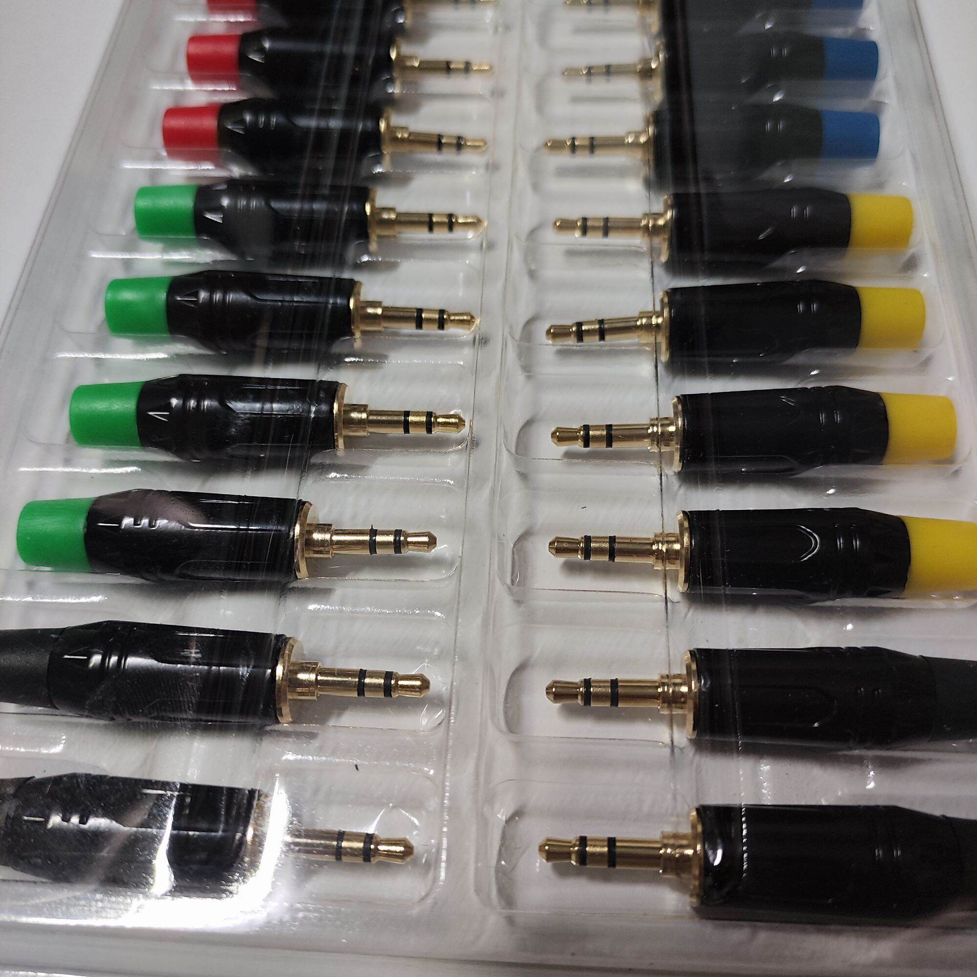 Jack hàn 3.5 3 chấu chuôi 6mm