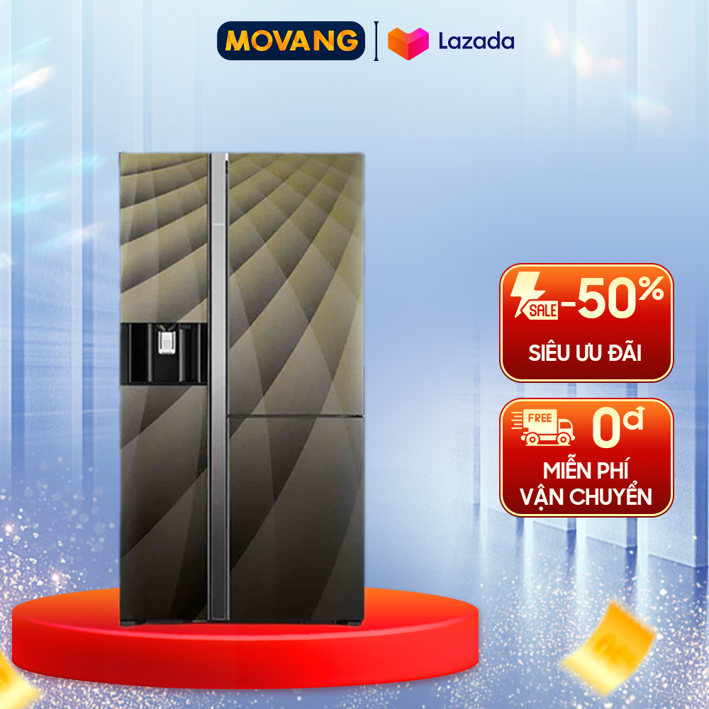 - tủ lạnh hitachi inverter 569 lít r-fm800xaggv9x