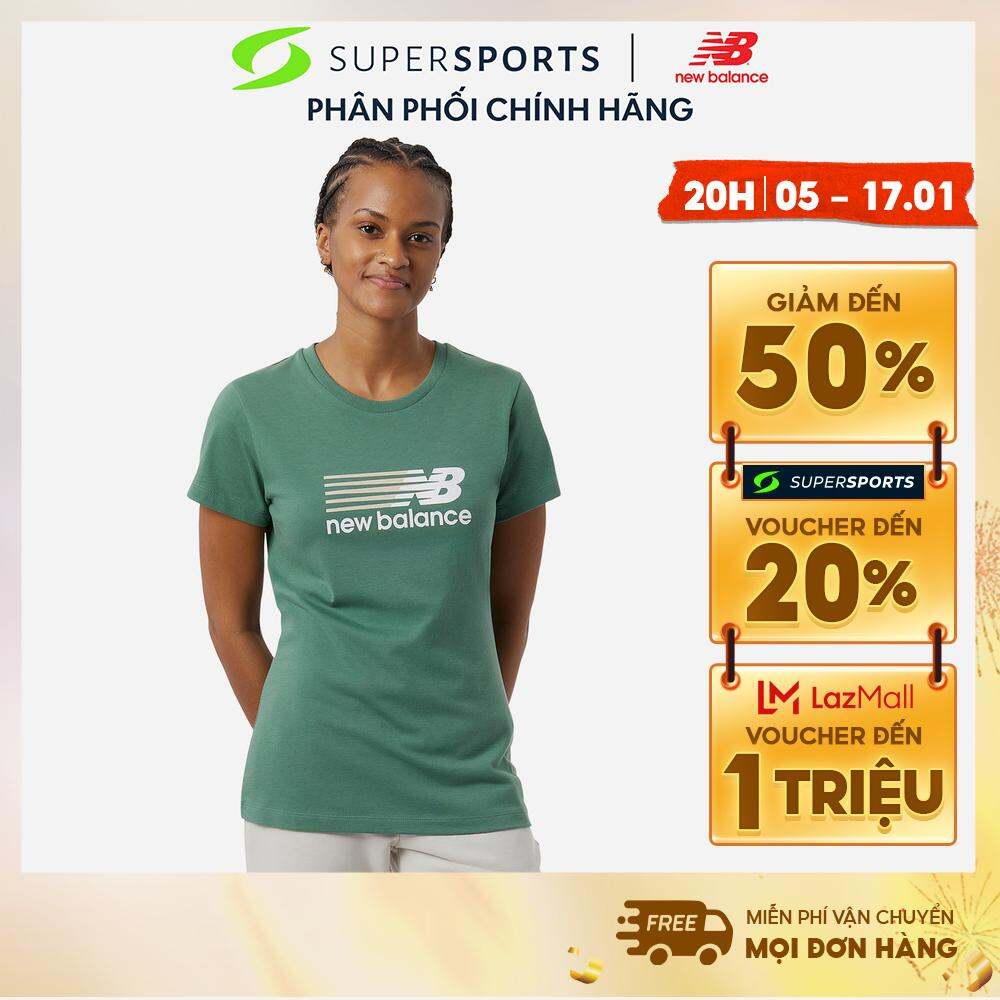 NEW BALANCE Áo thun thời trang nữ App Lifestyle T-Shirt W Jade WT23801JD (form quốc tế)