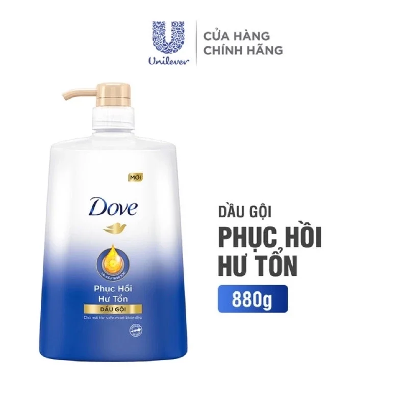 dầu gội dove 900gr
