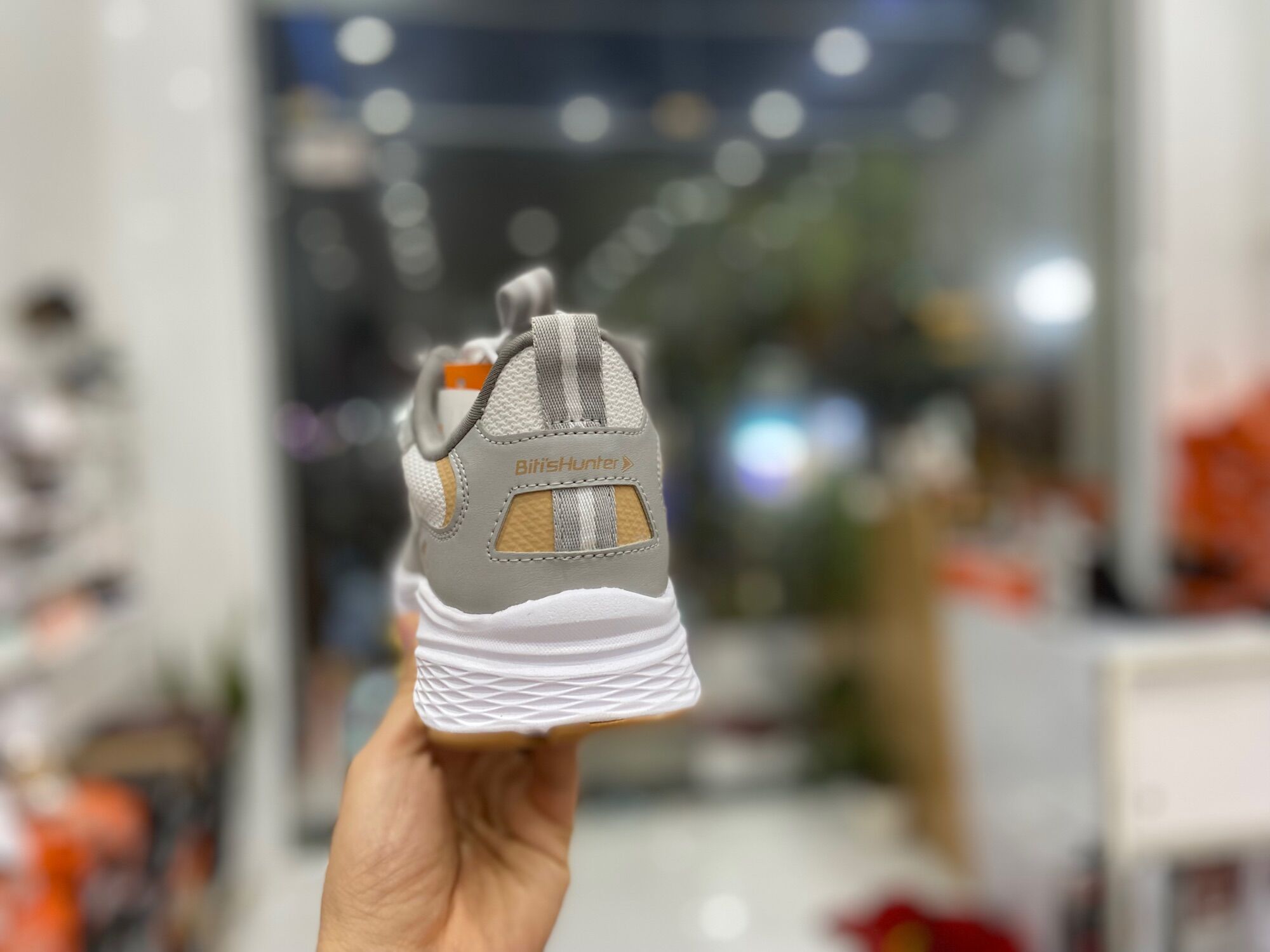 Giày Thể Thao Nam Biti's Hunter Core 3D-Airmesh Grey DSMH08700XAL (Xám)