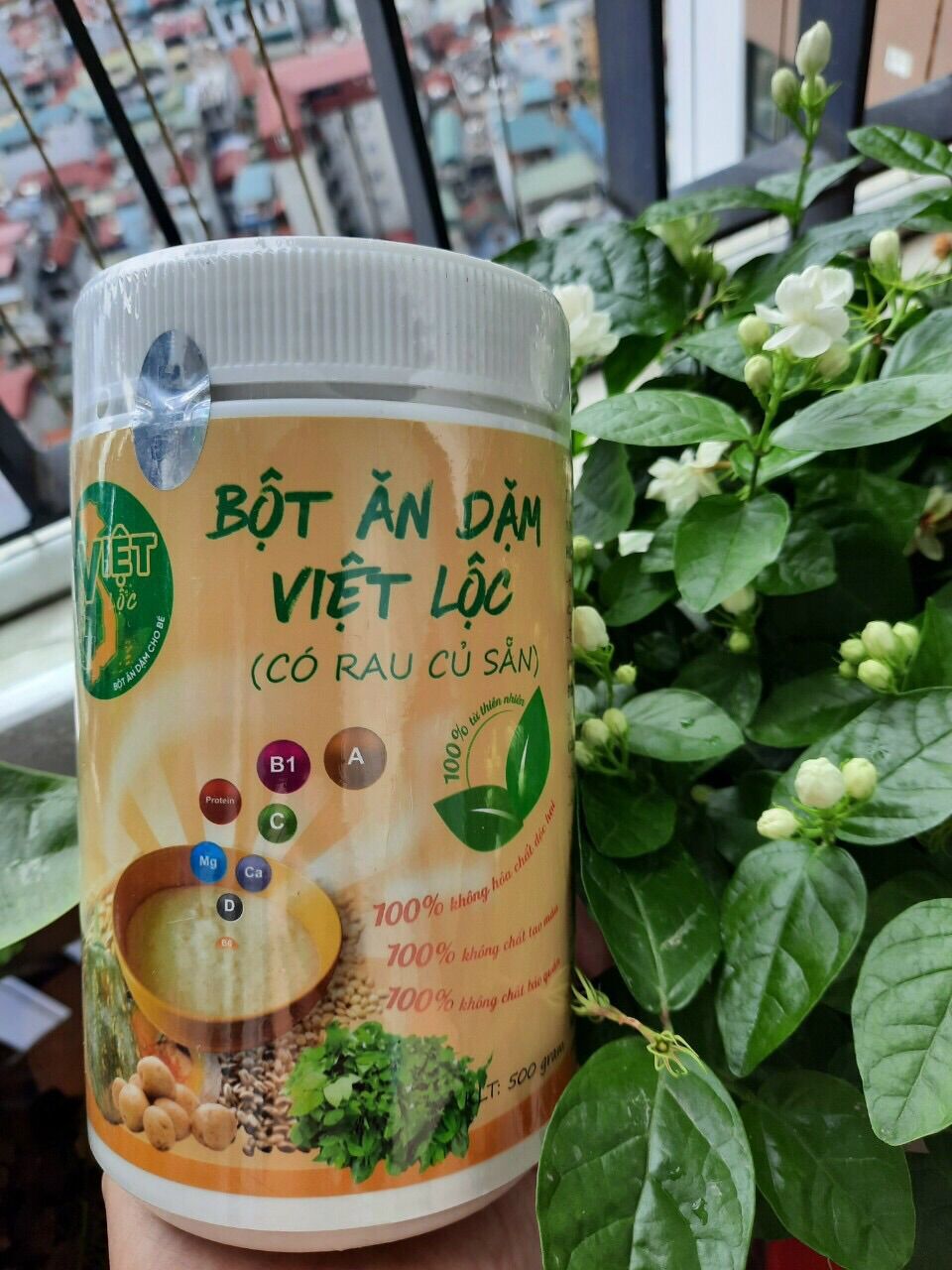 Bột ăn dặm Việt Lộc🌺Bột ăn dặm cho bé từ 4 tháng trở lên🌺Bột ăn dặm dinh dưỡng mix rau củ