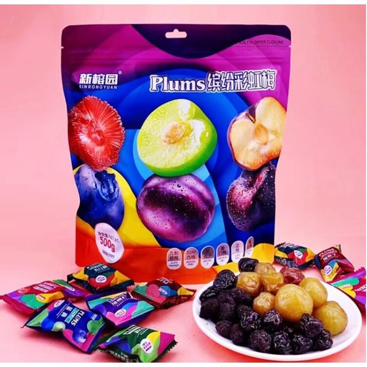 ô mai mận 6 vị bịch 500g