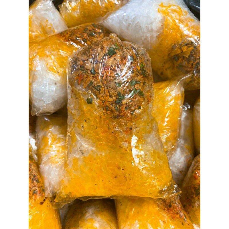 Bánh tráng trộn thập cẩm sa tế hành