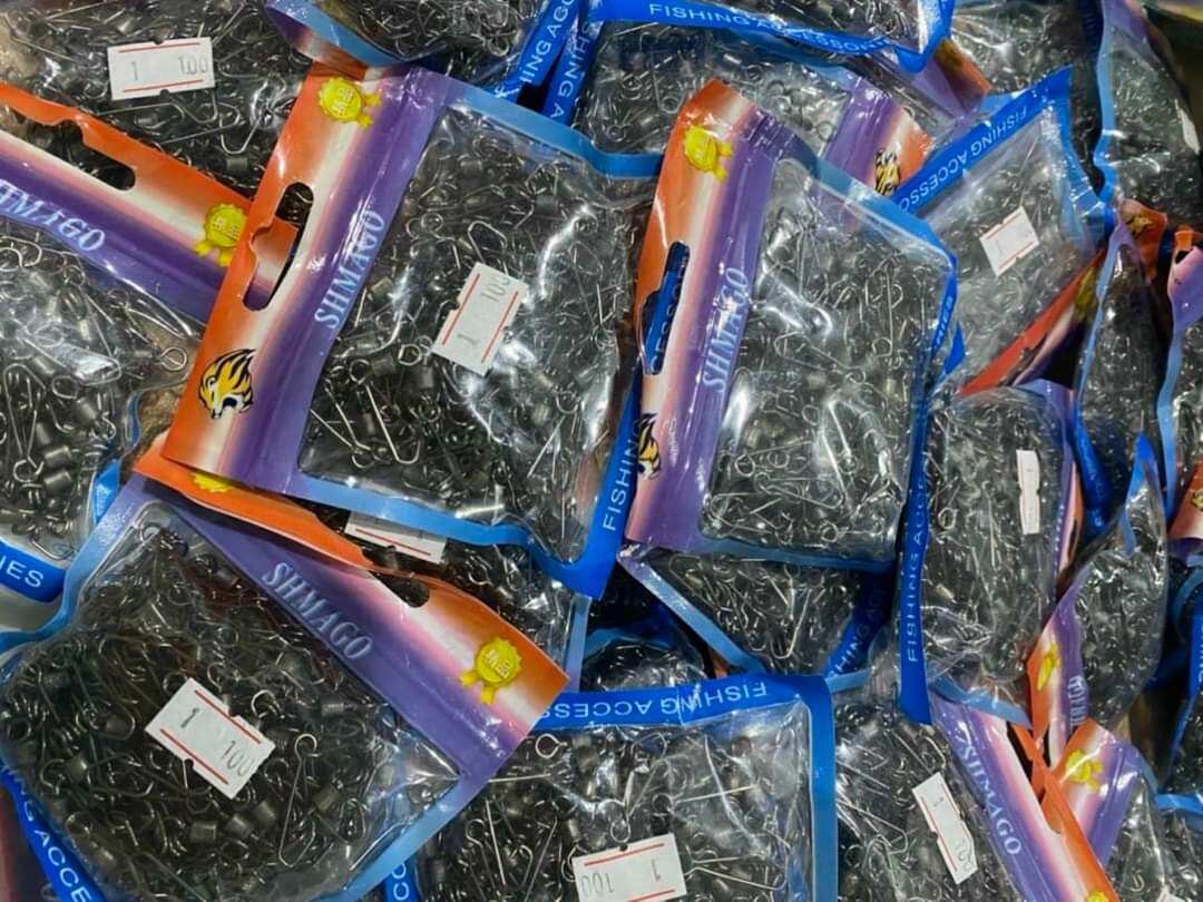 Bịch 100 cái khóa linh 2 vòng loại tốt- khóa linh nhật siêu tải cá
