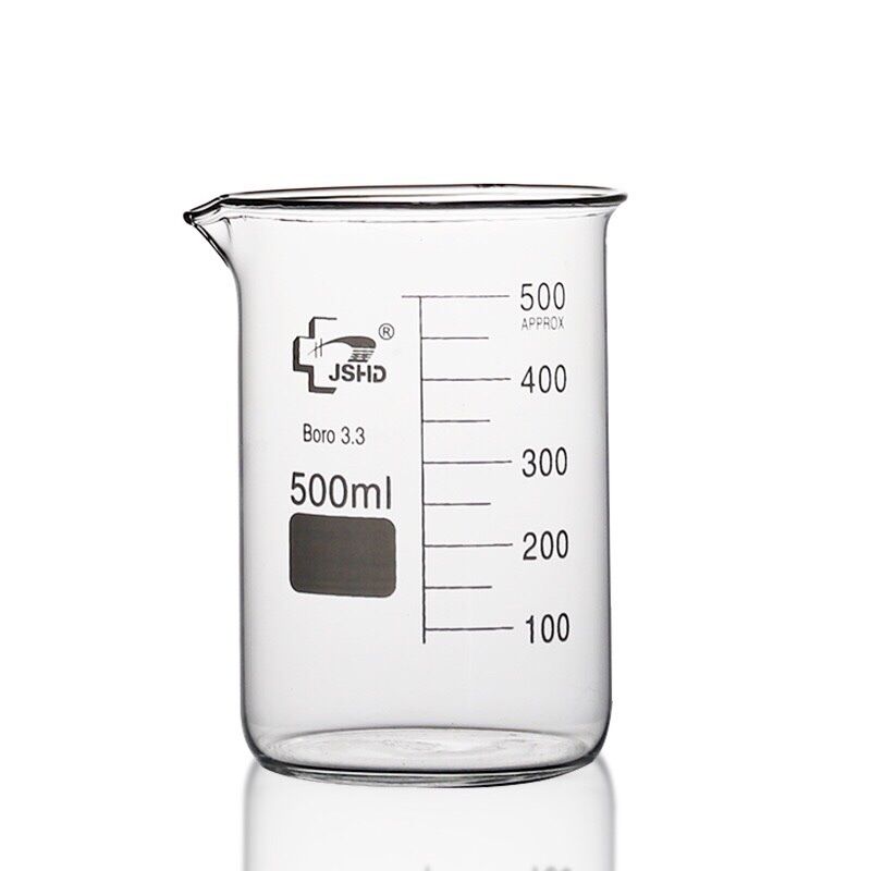 Cốc Thủy Tinh Chịu Nhiệt Có Mỏ 50Ml/100Ml