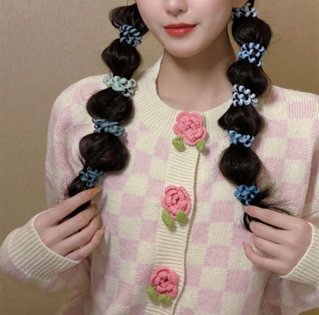 Thun Cột Tóc Màu Kẹo Dể Thương LoLi