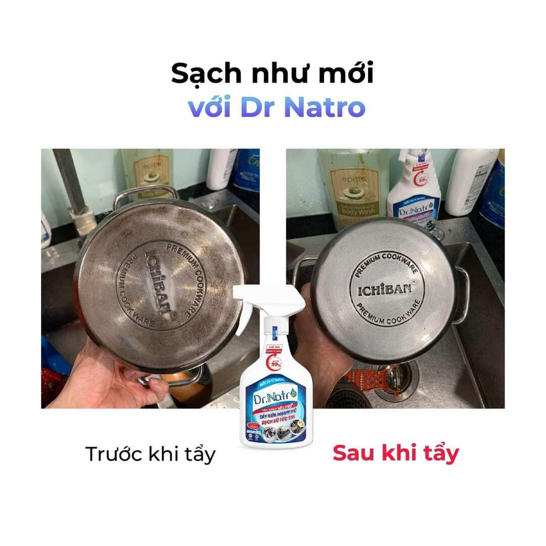 xịt tẩy đa năng dr.natro