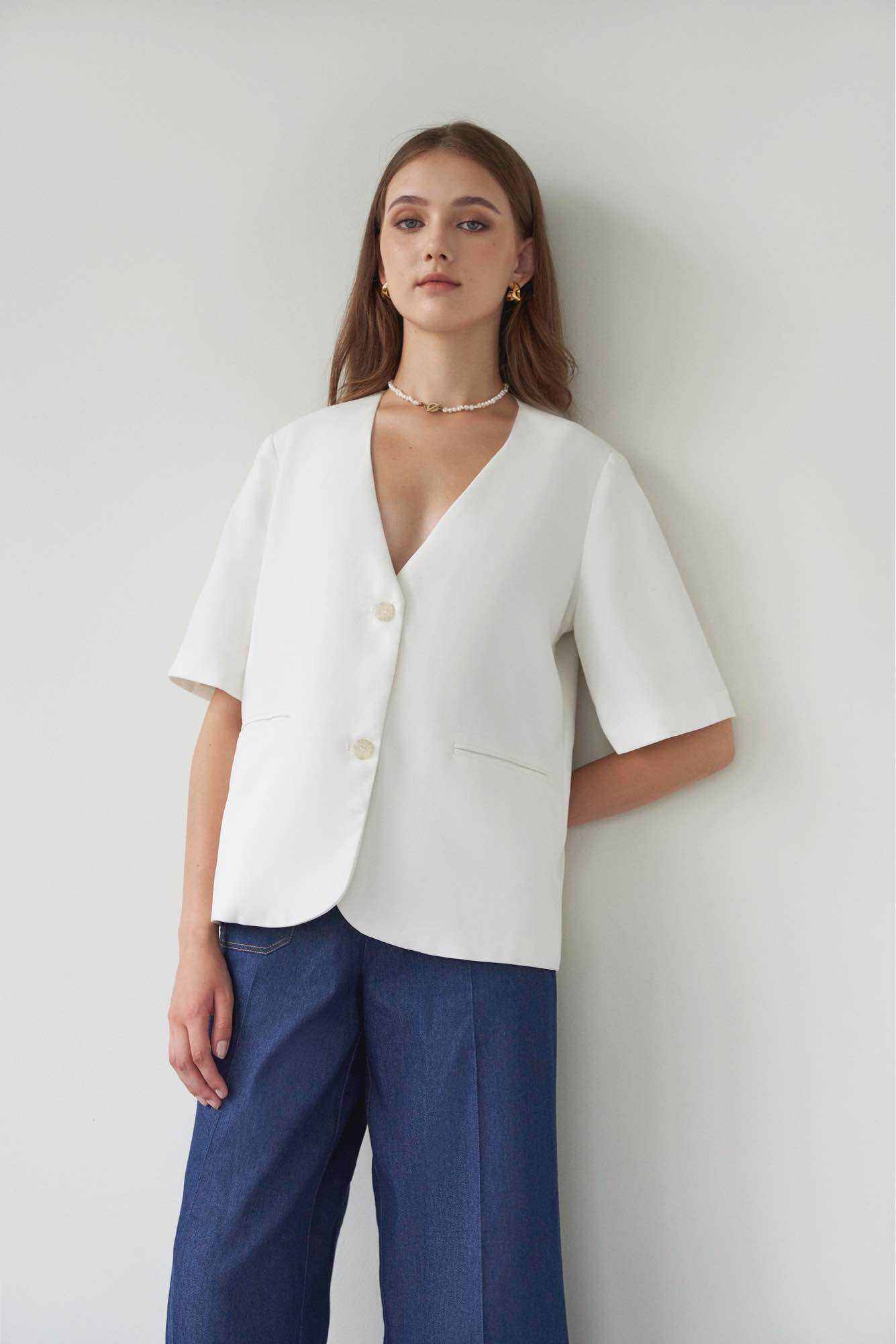 Nosbyn - Áo Blazer Tay Lửng - N307-C001