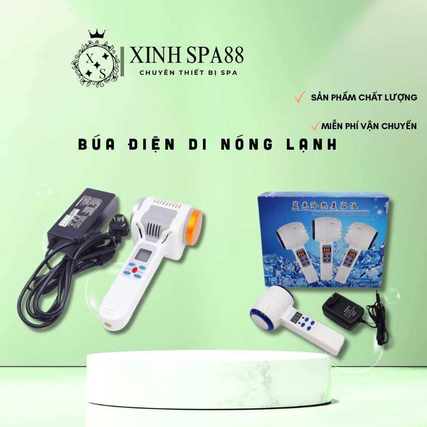 Búa nóng lạnh điện di , máy điện di nóng lạnh - spa88